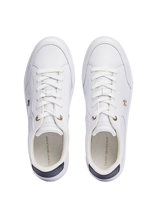 Sneaker donna in pelle Tommy Hilfiger Tommy Hilfiger | FW0FW08579YBS